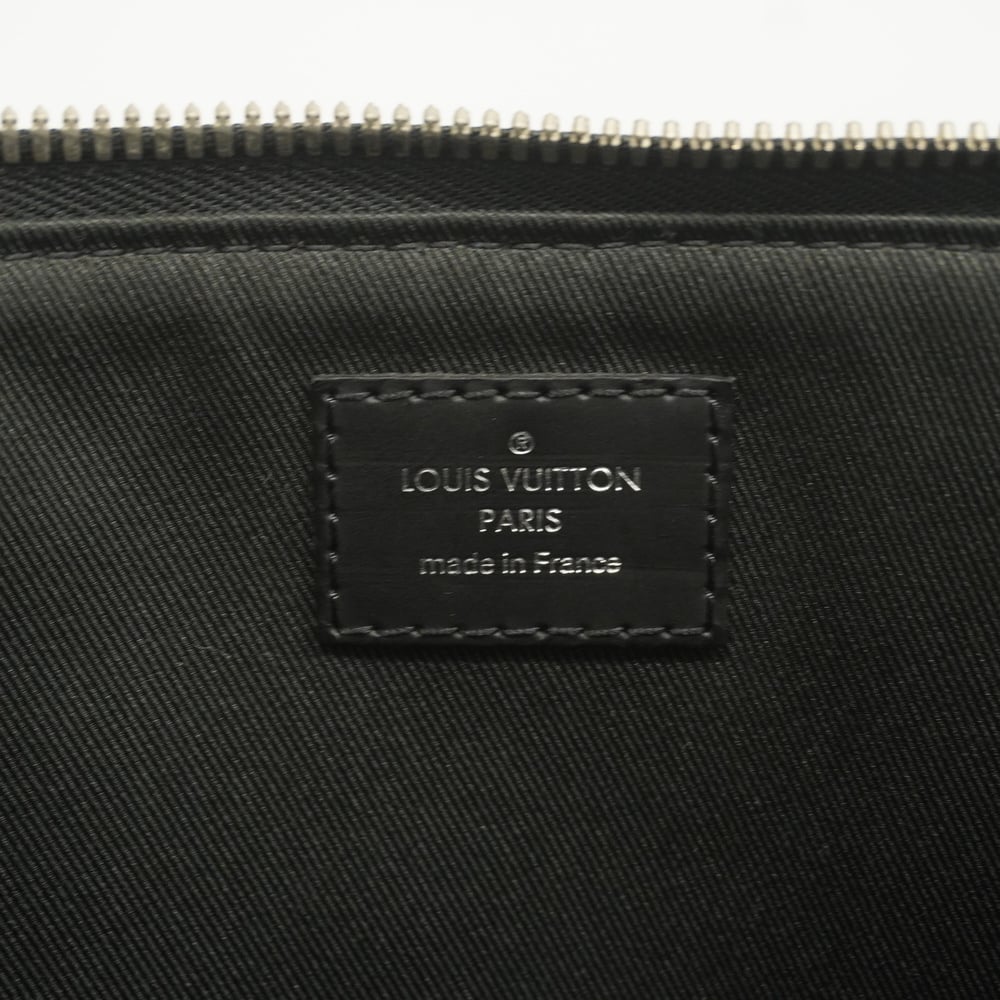 Auth Louis Vuitton Damier Graphite Anton N40024 Men's Briefcase