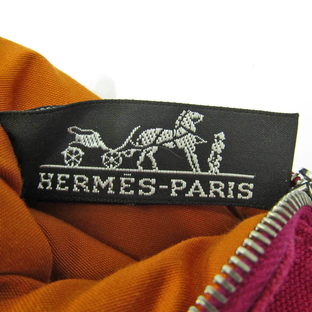 Hermes Bolide Pouch Size Mini Mini Black Cotton100%