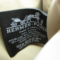 Hermes Bolide Pouch Men,Women Cotton Pouch Black