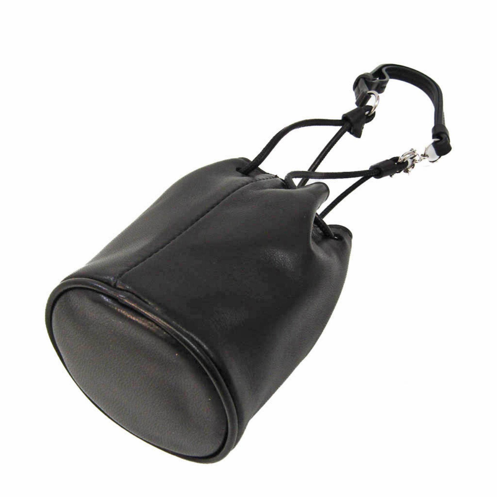 Maison Margiela Mini Bag Bag Charm SA1VL0005 Women's Leather Pouch Black