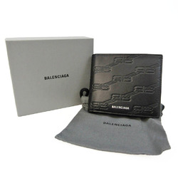 Balenciaga 718395 Men,Women Leather Wallet (bi-fold) Black