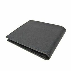 Prada Saffiano 2MO738 Men's Leather Wallet (bi-fold) Black