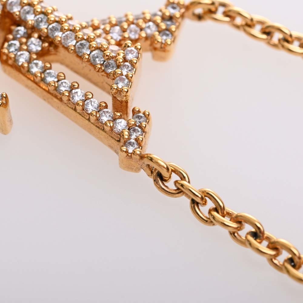 Louis Vuitton M00596 Collier LV Iconic VA0222 Necklace GP×inestone gold -  MS Luxury