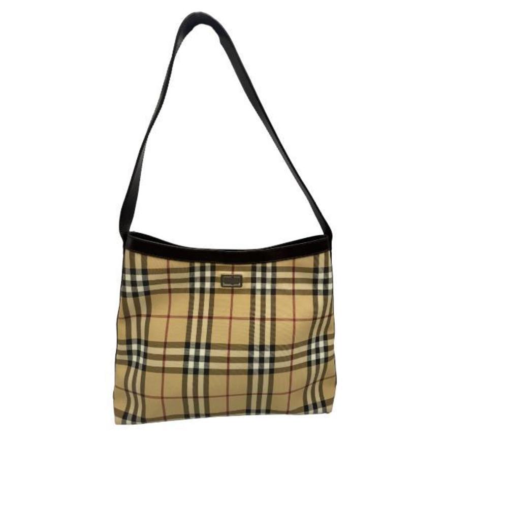 BURBERRY 2000s NOVA CHECK SHOULDER BAG