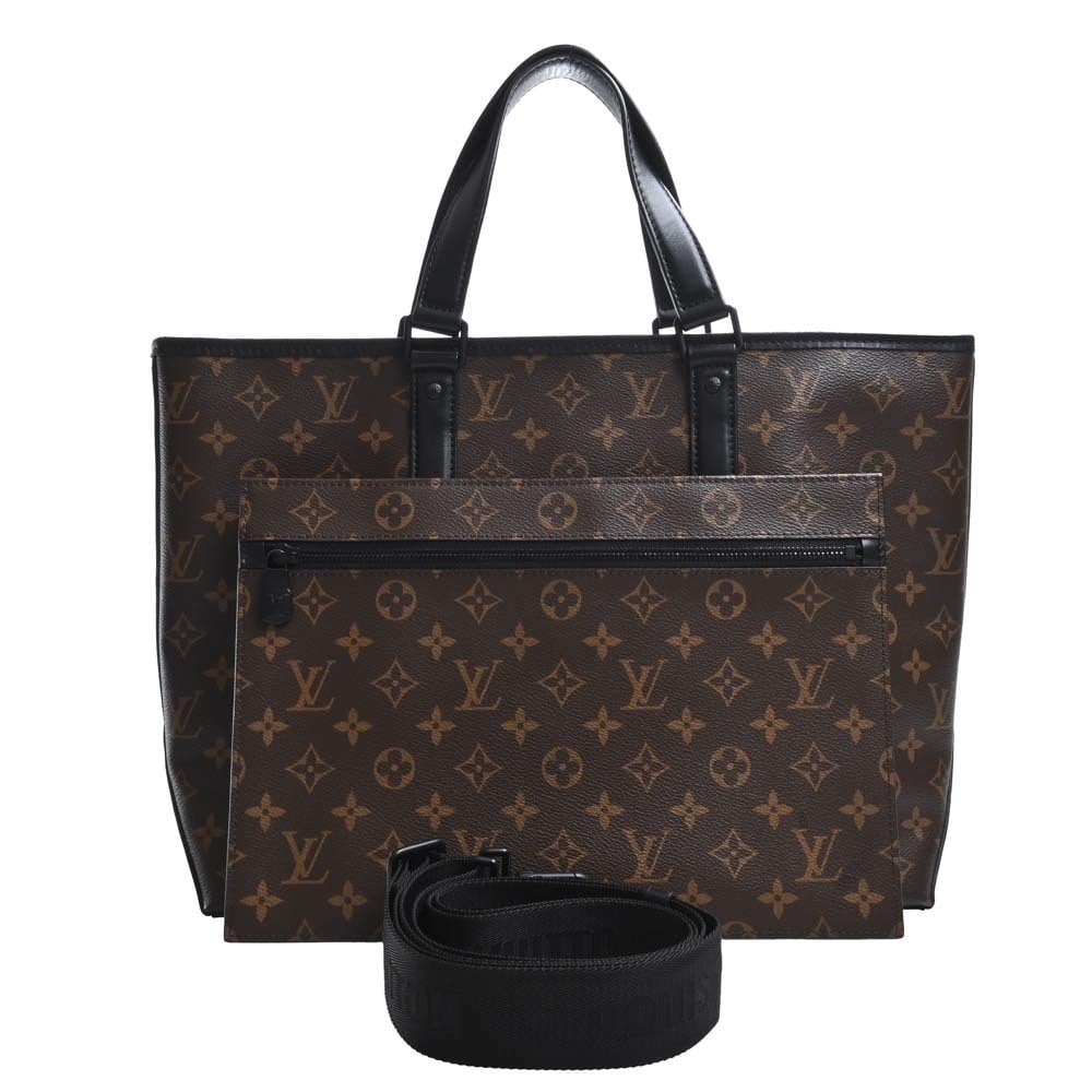 Louis Vuitton Monogram Macassar Weekend Tote PM