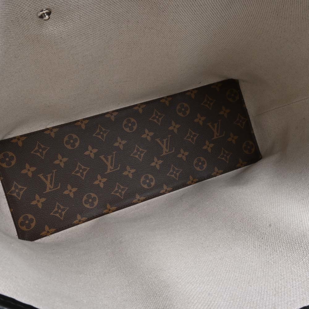 Pre-Owned Louis Vuitton LOUIS VUITTON Weekend Tote PM Monogram Macassar  Brown/Black Bag Shoulder M45734 (Like New) 