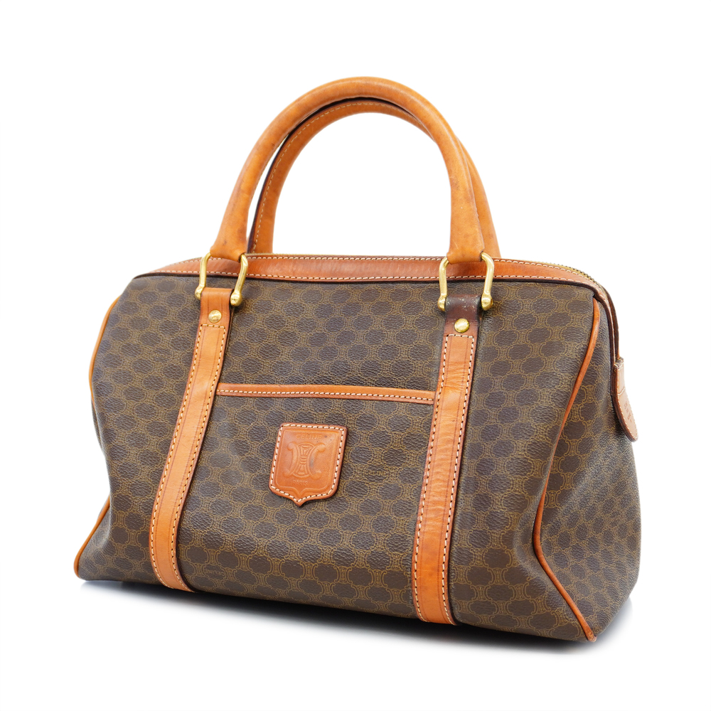 Brown Celine Macadam Tote