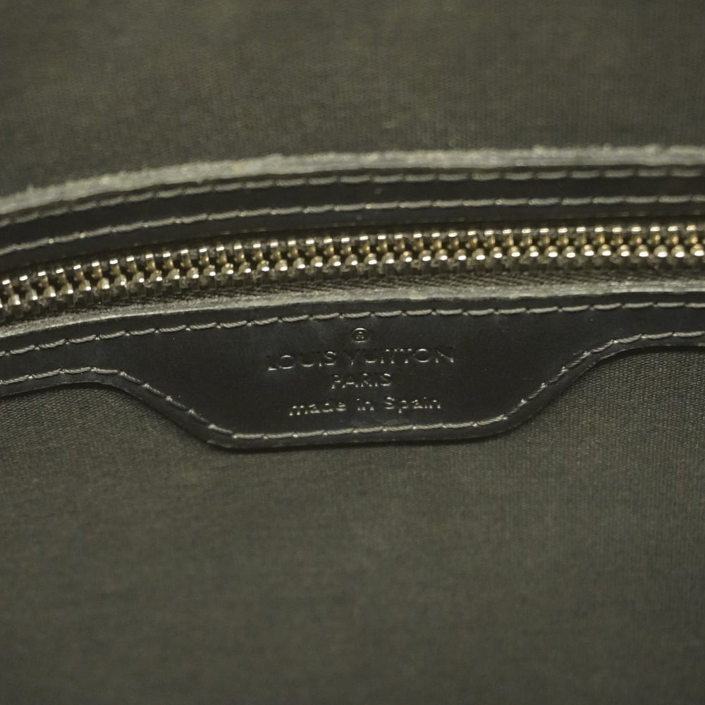 Louis Vuitton Mat Stockton Black Metallic Leather