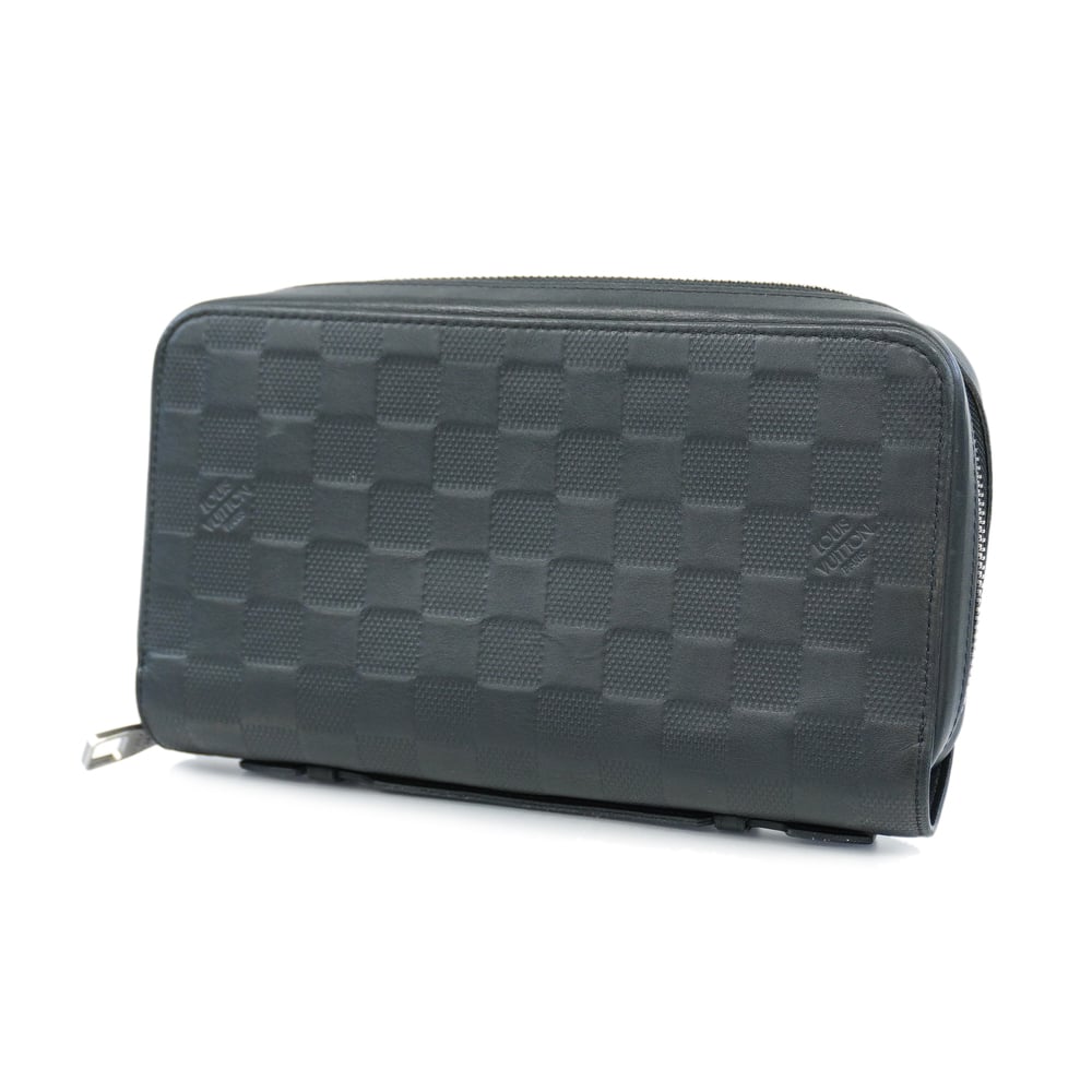 Louis Vuitton N61254 Zippy XL Wallet, Black, One Size