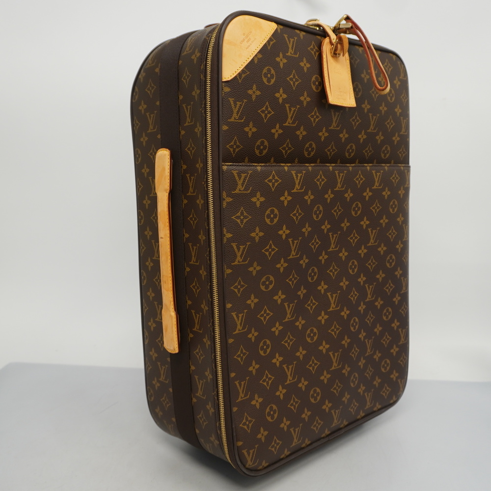 Auth Louis Vuitton Monogram Suitcase Carry Case Pegas 55 M23294