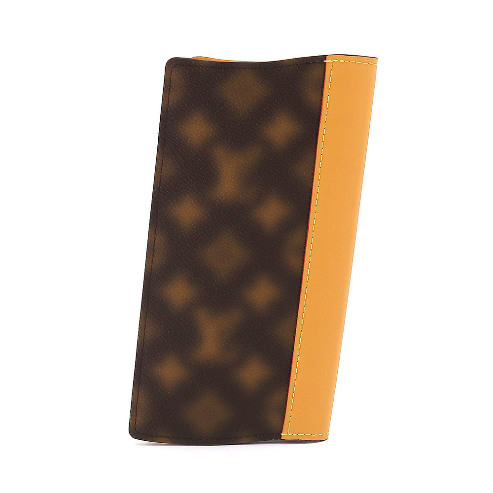 LOUIS VUITTON This Is Not Monogram Portefeuille Brazza Bifold Long Wallet  Brown M81596 RFID