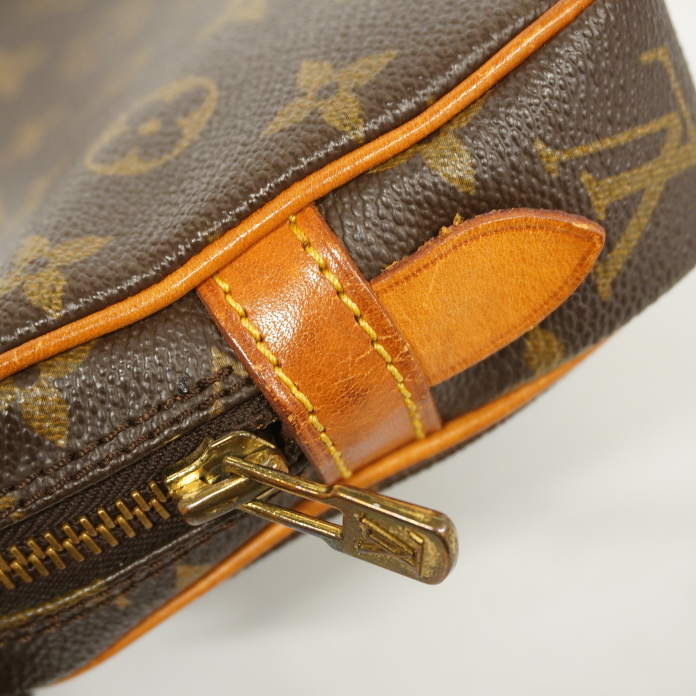 Auth Louis Vuitton Monogram Pochette Marley Bandolier M51828 Shoulder Bag
