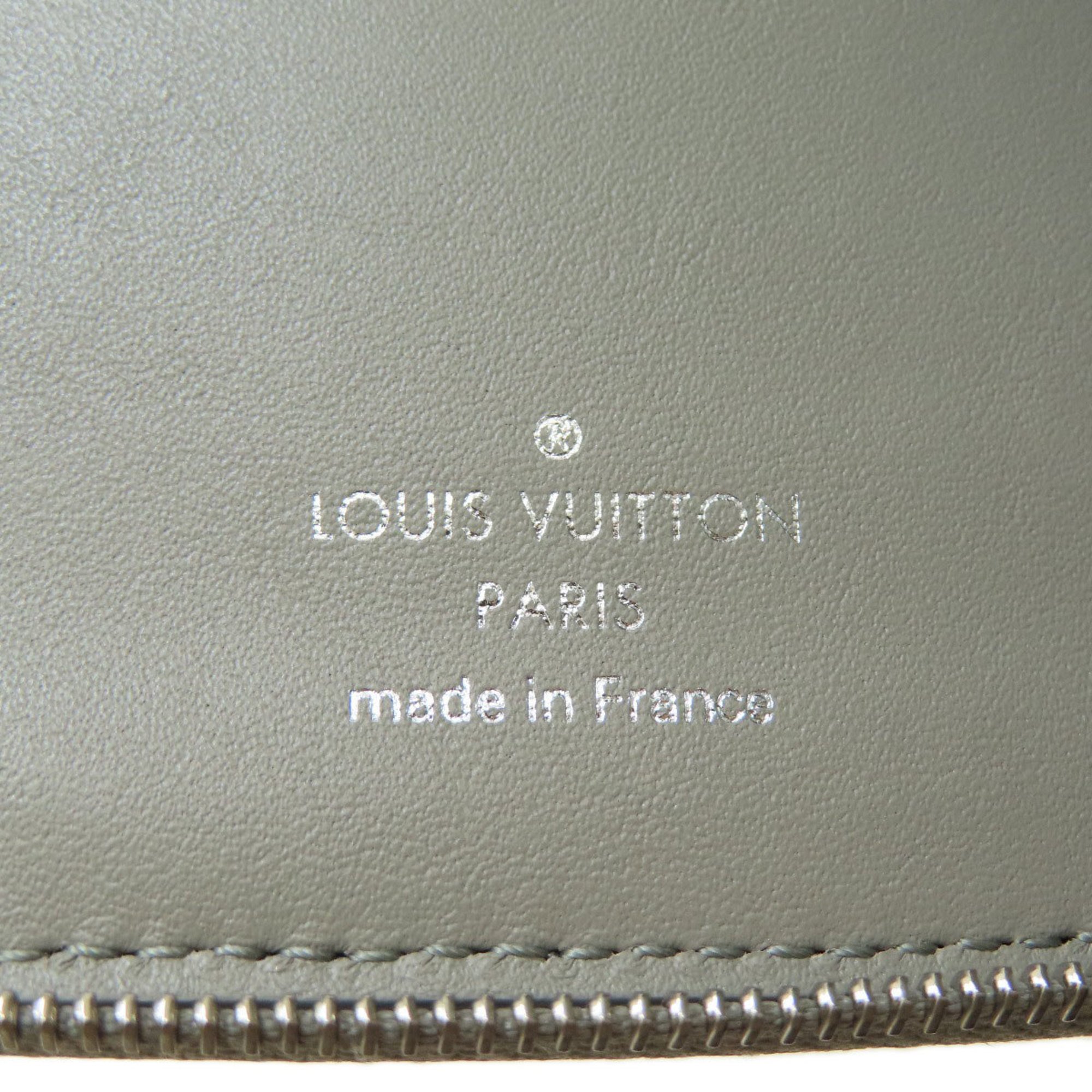 LOUIS VUITTON M81653 Zippy Bifold Wallet Mahina Leather Women's