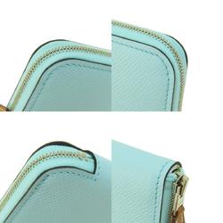 Hermes Azap Silk In Blue Bifold Wallet Epson Ladies HERMES