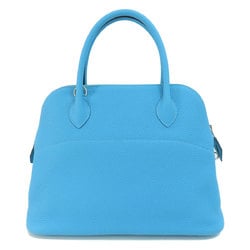 Hermes Bolide 31 Light Blue Handbag Togo Women's HERMES