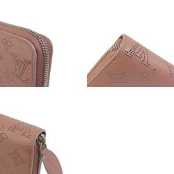 LOUIS VUITTON M61868 Zippy Magnolia Long Wallet Mahina Leather Women's