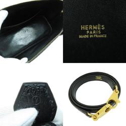 Hermes Bolide 37 Black Handbag Ardennes Women's HERMES