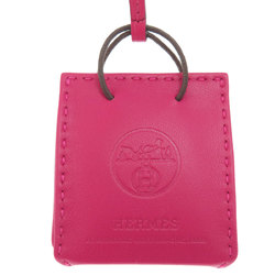 Hermes Bag Charm Sac Orange Keychain Anu Milo Women's HERMES