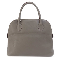 Hermes Bolide 31 Gray Handbag Taurillon Women's HERMES