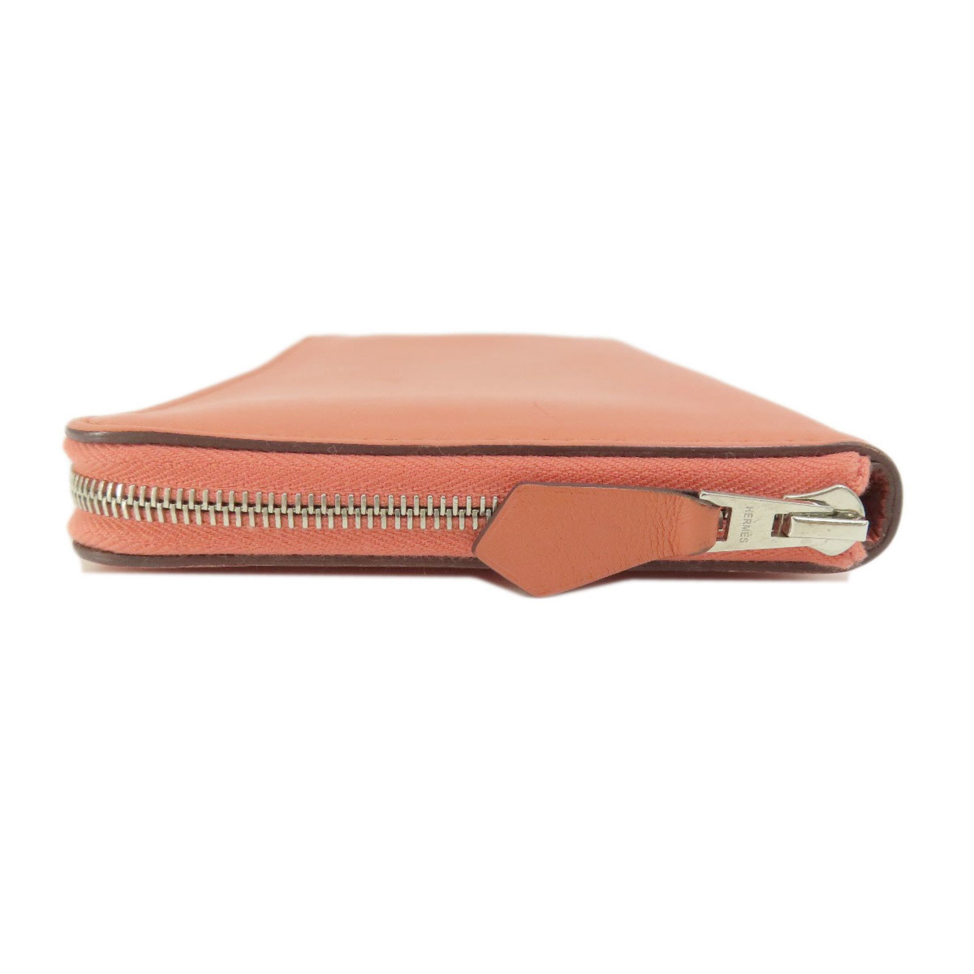 Hermes Azap Classic Pink Long Wallet Swift Women's HERMES