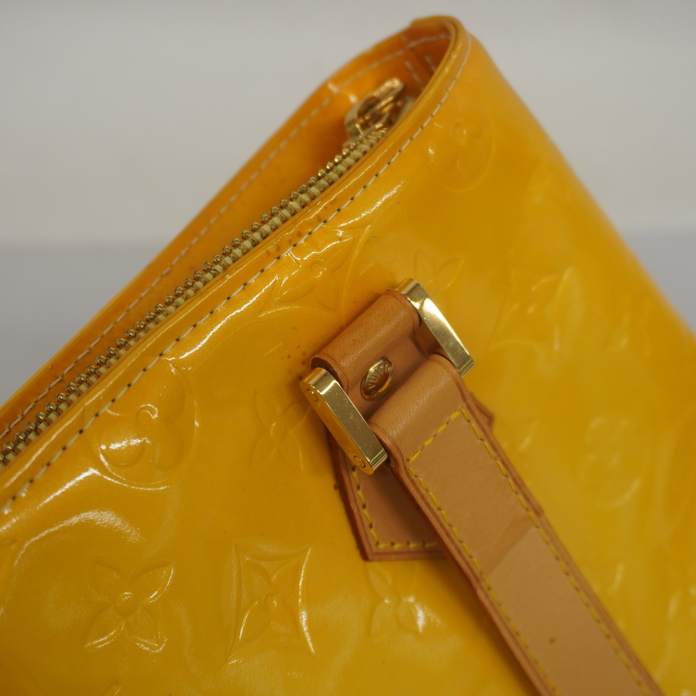 LOUIS VUITTON Shoulder Bag M91055 Houston Monogram Vernis yellow Women –