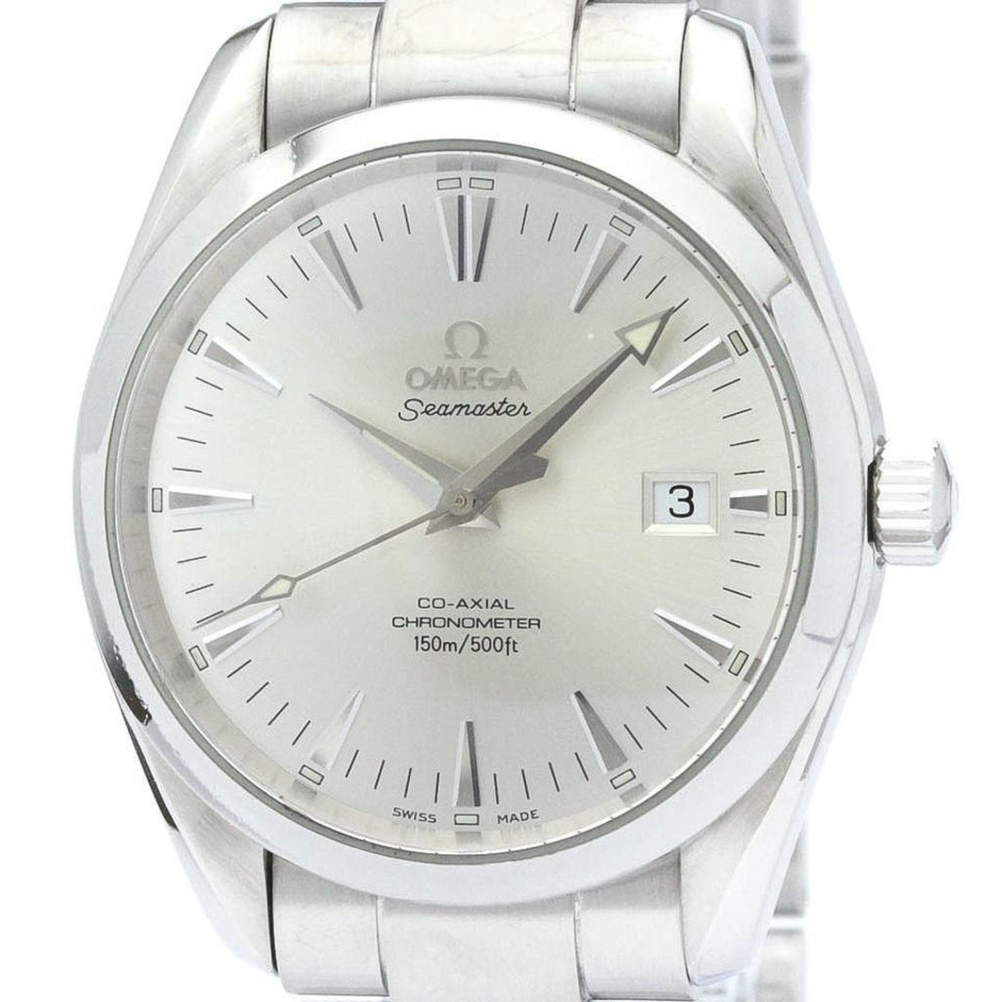 Polished OMEGA Seamaster Aqua Terra Co-Axial Automatic Watch 2503.30 BF560296