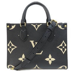 Louis Vuitton Bagatelle NM Handbag Monogram Empreinte Giant Black
