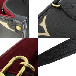 Louis Vuitton M45659 On the Go PM Black Beige Handbag Empreinte/Bicolor Monogram Ladies LOUIS VUITTON