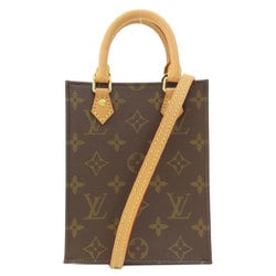 Louis Vuitton M81295 Petit Sac Pla Handbag Monogram Canvas Women's LOUIS VUITTON