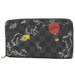 Louis+Vuitton+Monogram+Denim+Mini+Zippy+Wallet+Compact+Blue+ZIPPER+M95342  for sale online