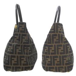 FENDI handbag zucca pattern brown