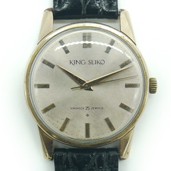 SEIKO KING First Model Late Manual Winding Watch Ref.15034 Silver Dial