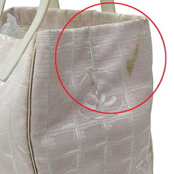 CHANEL Bag New Tote MM Women's Shoulder Nylon Pink