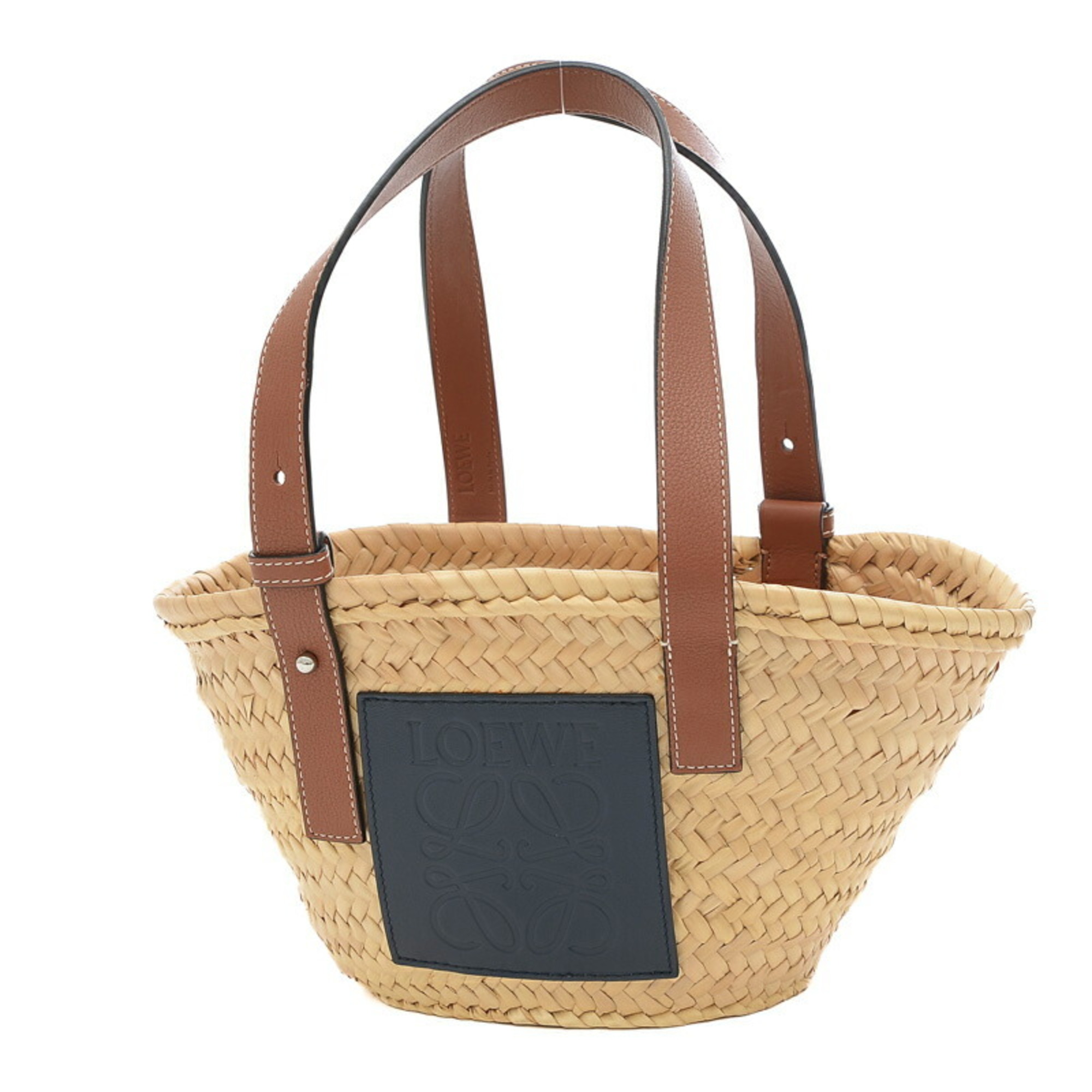 Loewe Basket Bag Small Palm Leaf/Calf Natural 327.02NS93 | eLADY Globazone