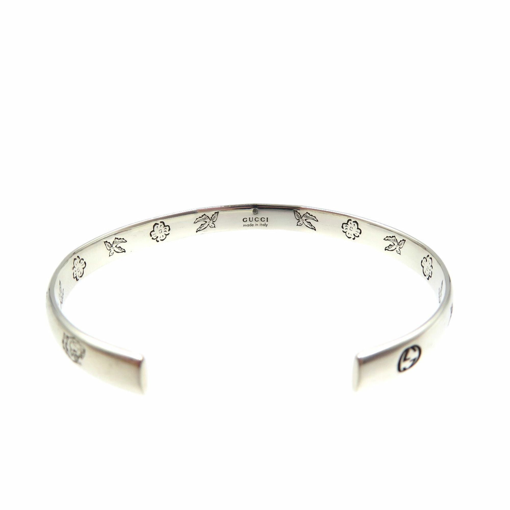 Gucci Blind for Love Bangle Silver 925