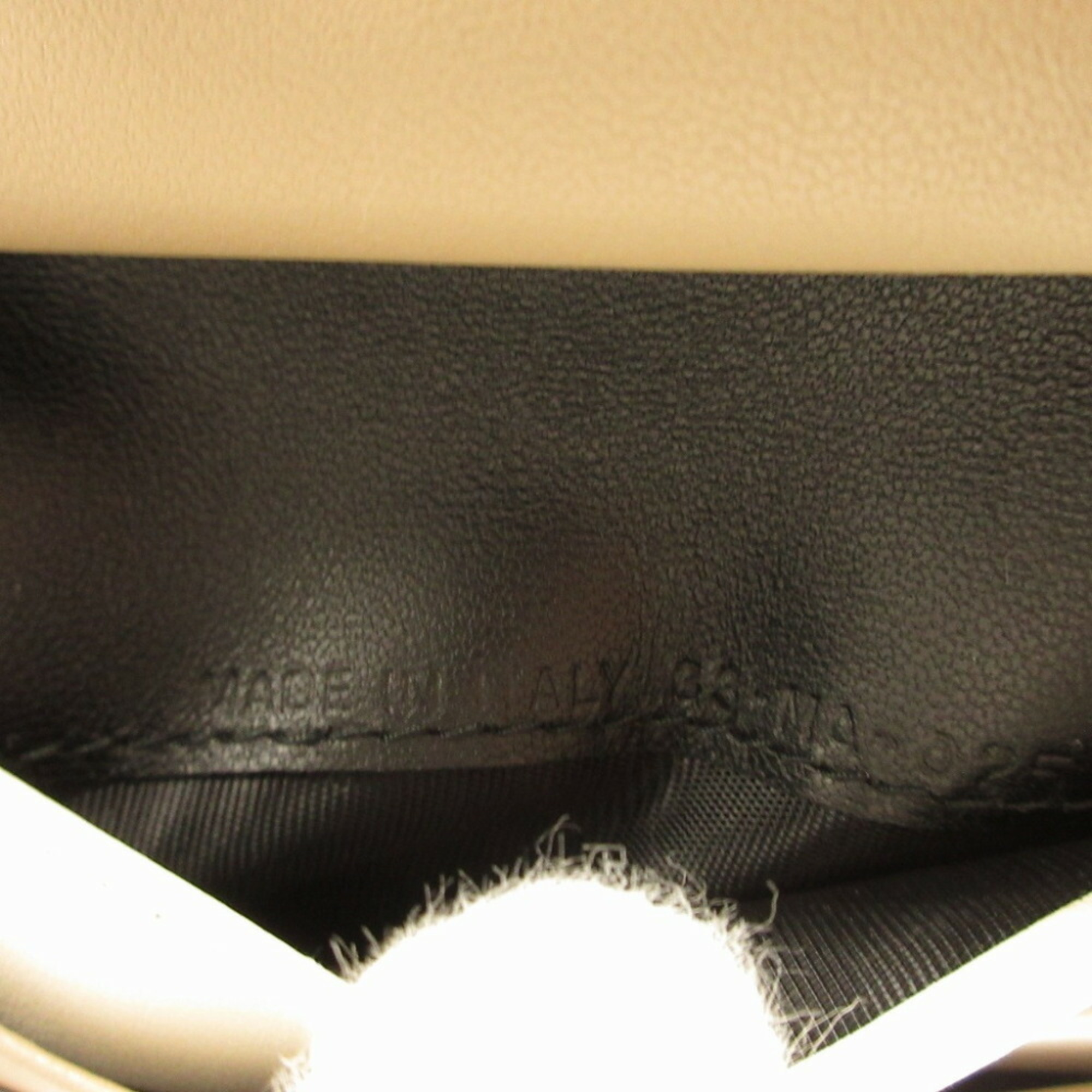 Christian Dior Lady Caro Leather Black Gray Bifold Wallet
