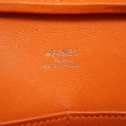 Hermes Plume Elan 28 Epson Orange □H Stamp Handbag