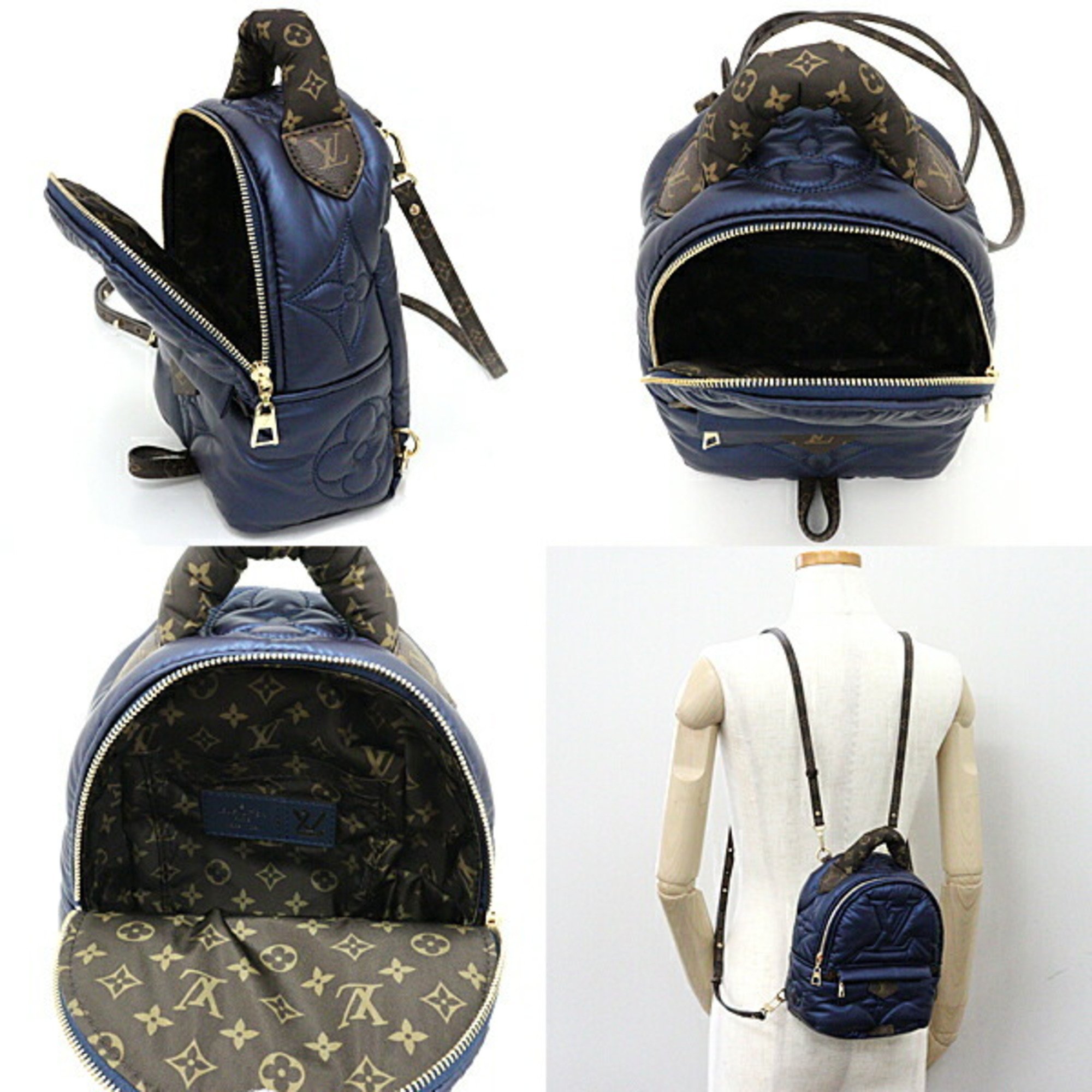 Louis Vuitton Palm Springs Backpack MINI M21060 Navy