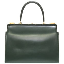 hermes doctor's bag box calf veil handbag green