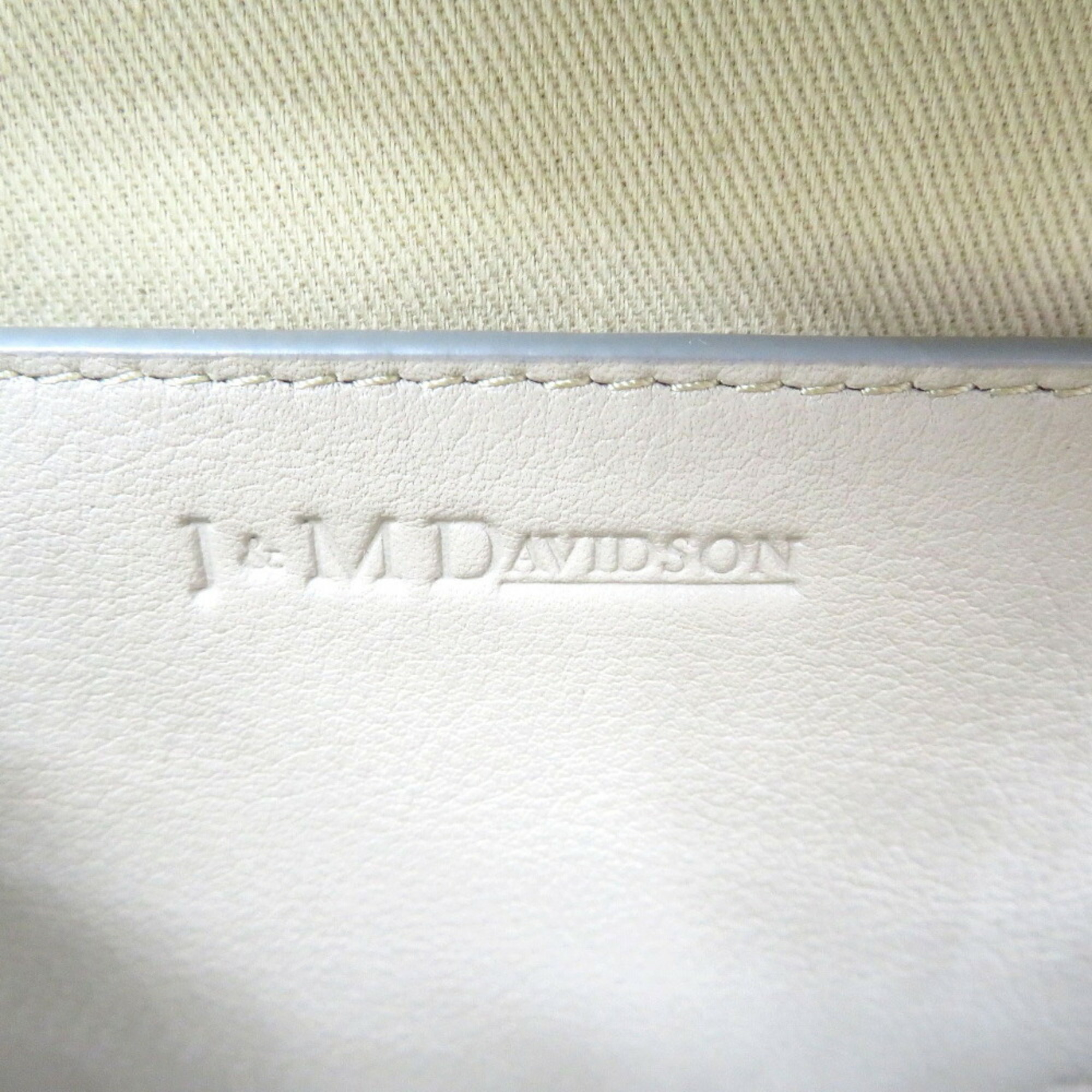 J&M Davidson Leather Pink Beige Shoulder Bag