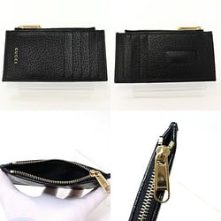 GUCCI long with horse bit 746038 black