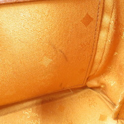 MCM Monogram PVC Brown Handbag Shoulder Bag
