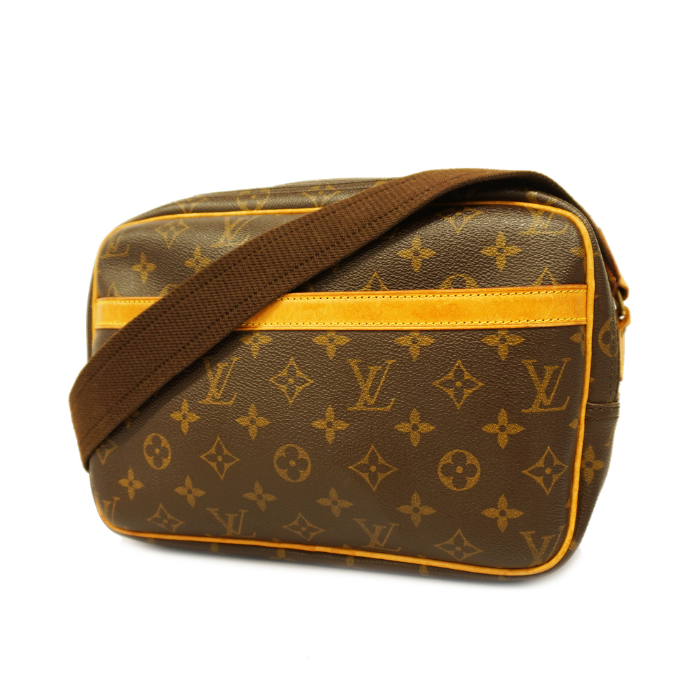 Auth Louis Vuitton Monogram Reporter PM M45254 Women's Shoulder Bag
