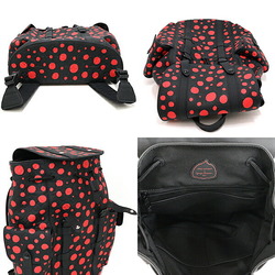 Louis Vuitton LOUISVUITTON Yayoi Kusama LV × YK Christopher MM Backpack Rucksack M21978 Black