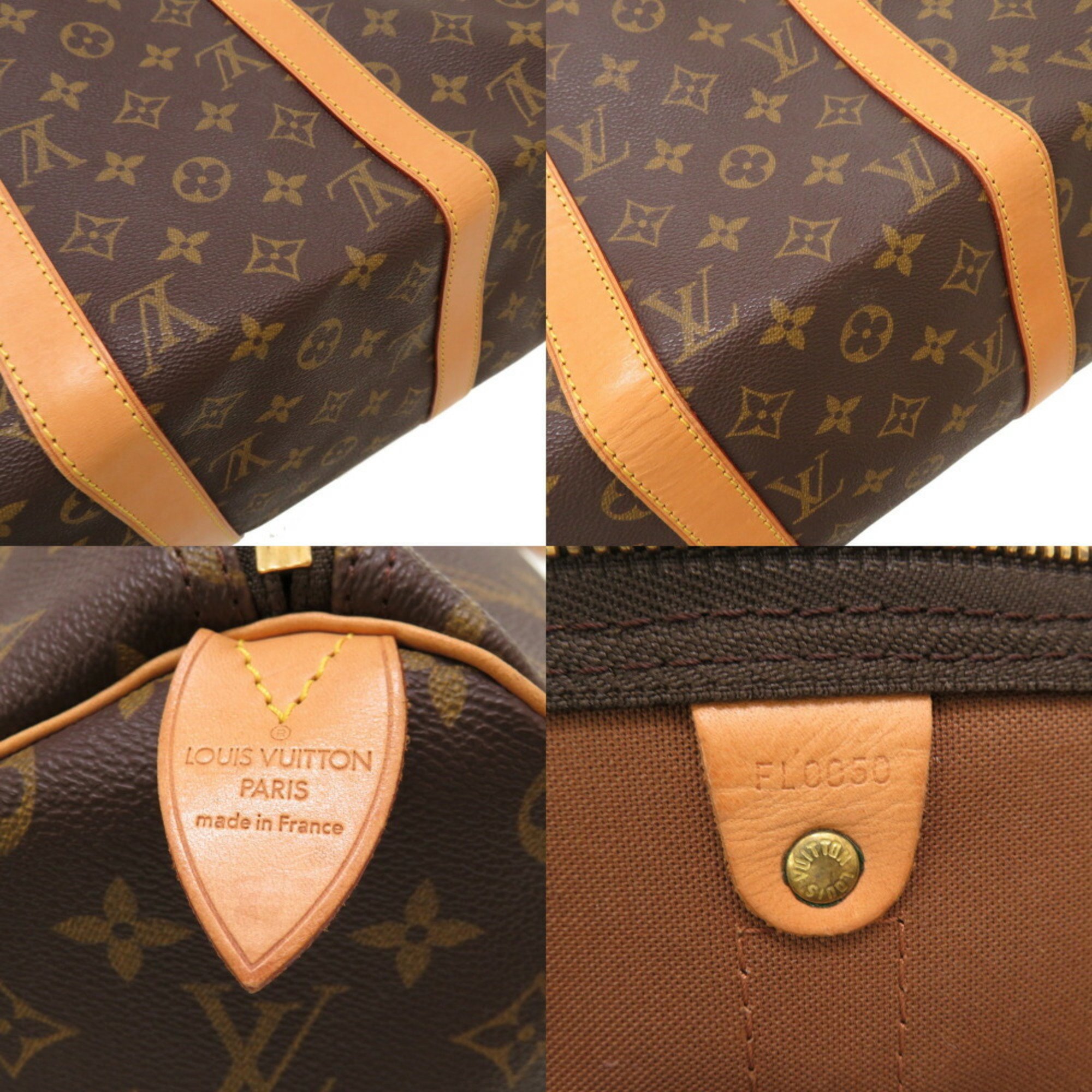 Louis Vuitton Monogram Keepall 50 M41426 Boston Bag