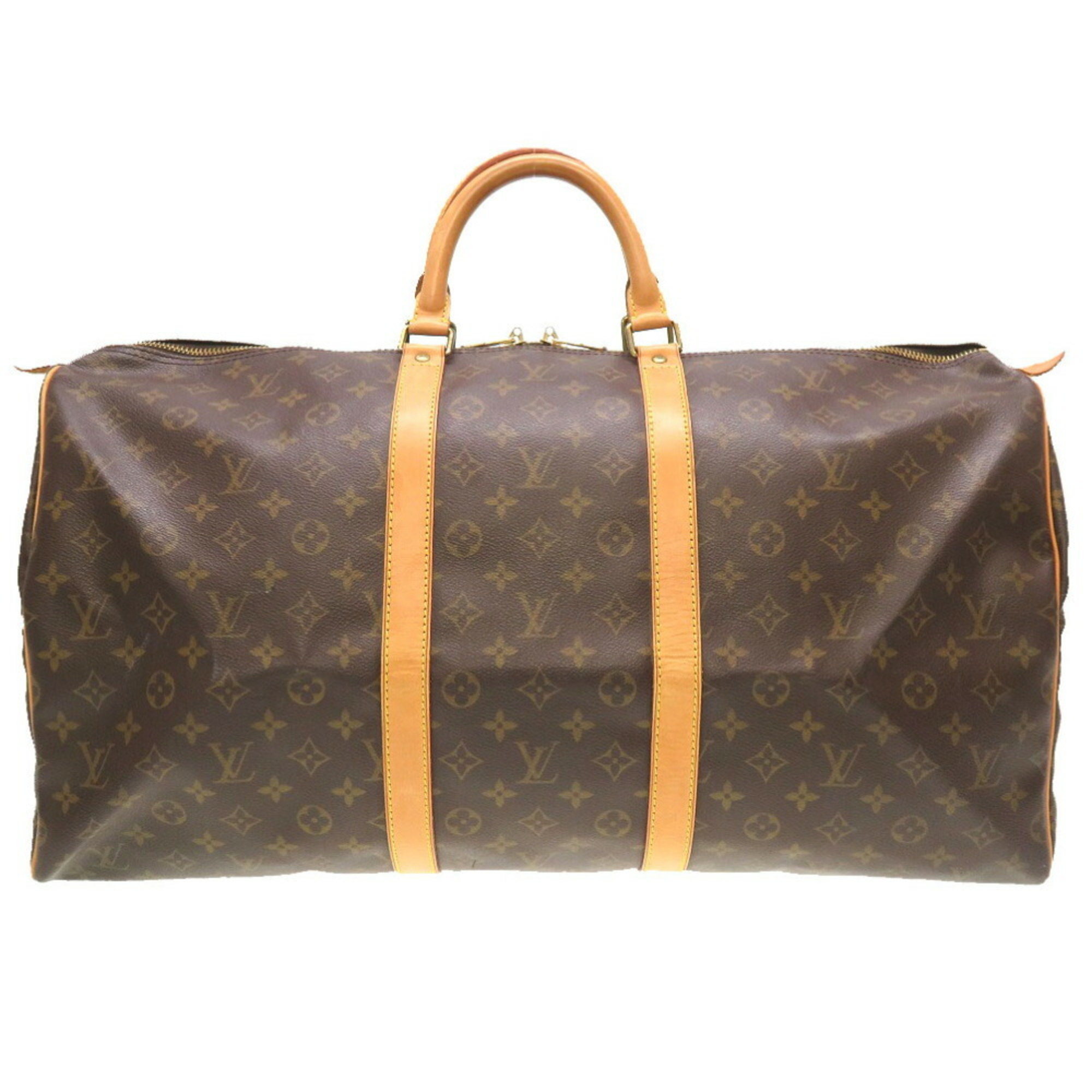 Louis Vuitton Monogram Keepall 55 M41424 Boston Bag