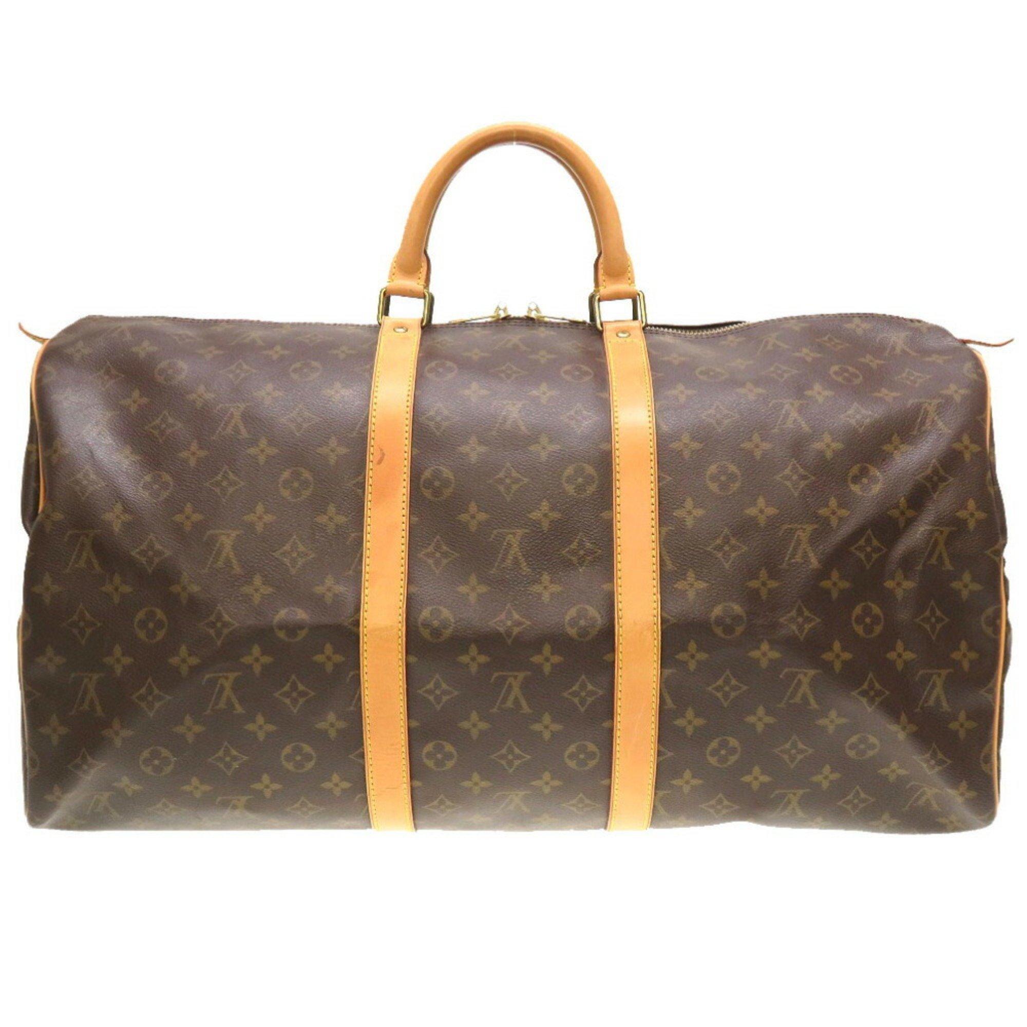 Louis Vuitton Monogram Keepall 55 M41424 Boston Bag