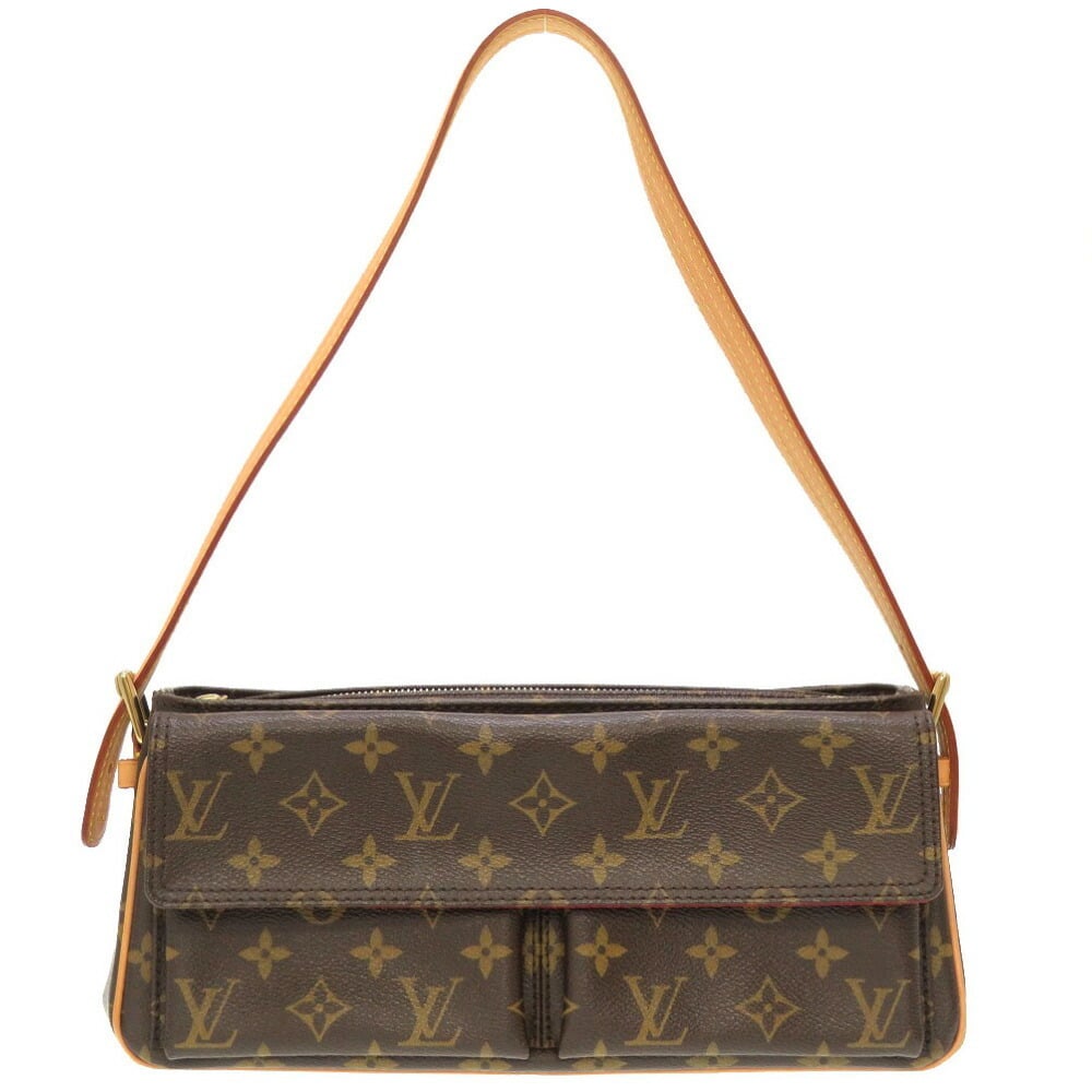 Louis Vuitton 2003 Pre-owned Monogram Viva Cite mm Shoulder Bag - Brown