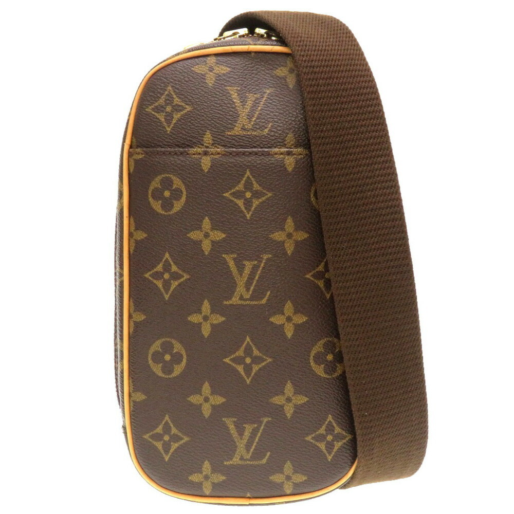 Louis Vuitton Body Bag Monogram Pochette Ganju M51870 Brown