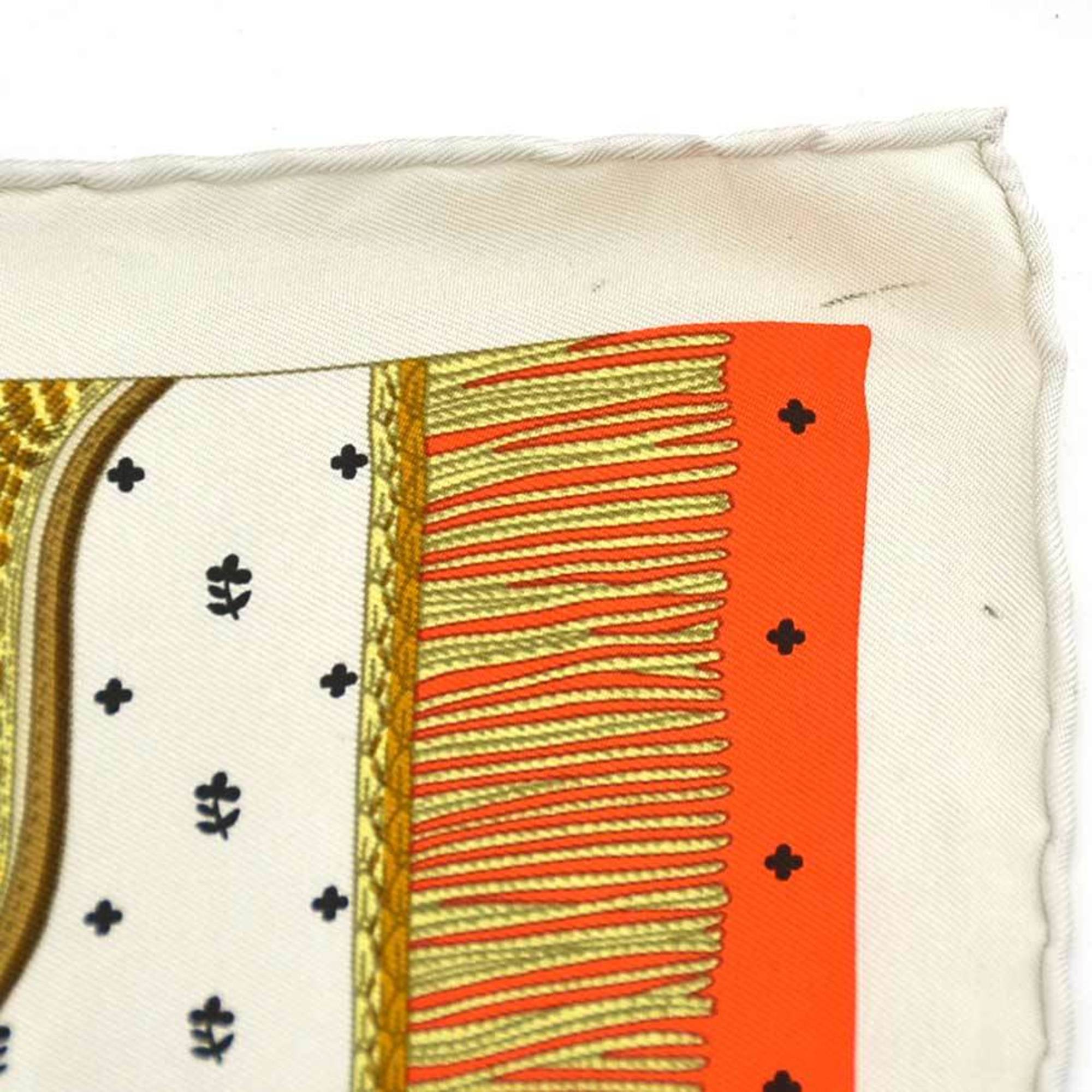 HERMES Scarf Petit Carre Silk Multicolor Ladies